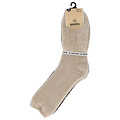 Apollo Apollo Ladies Chenille Bed Socks Beige