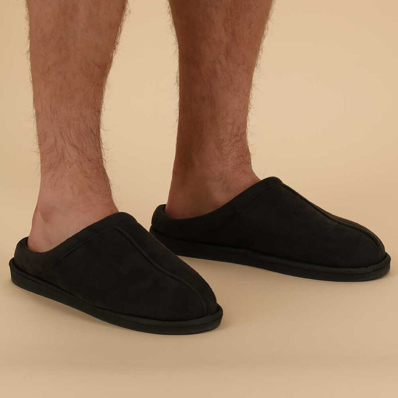 Apollo Apollo Men's Slip-On Slippers Green