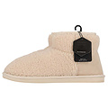 Apollo Apollo Ladies Slippers Teddy White