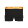 Jack & Jones Jack & Jones Heren Boxershorts Trunks JACDAWSON 5-Pack Effen Zwart