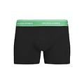 Jack & Jones Jack & Jones Heren Boxershorts Trunks JACDAWSON 5-Pack Effen Zwart