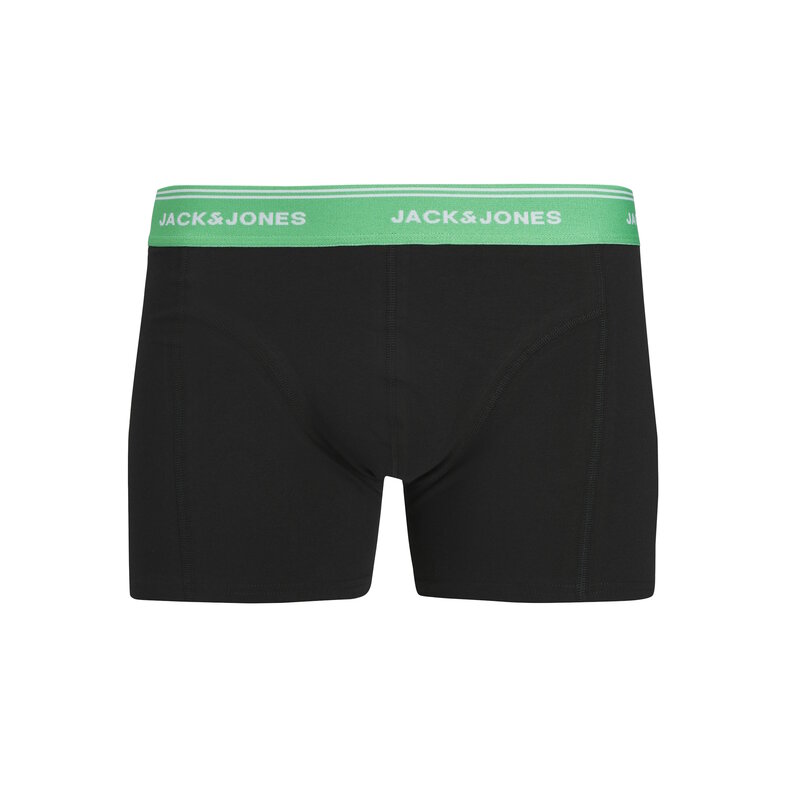 Jack & Jones Jack & Jones Heren Boxershorts Trunks JACDAWSON 5-Pack Effen Zwart