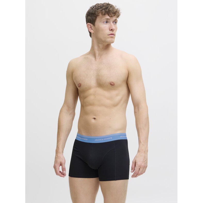 Jack & Jones Jack & Jones Men's Boxer Shorts Trunks JACDAWSON 5-Pack Plain Black