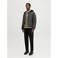 Jack & Jones Jack & Jones Men's Winter Jacket JCOPOINT Puffer Jacket Dark Gray
