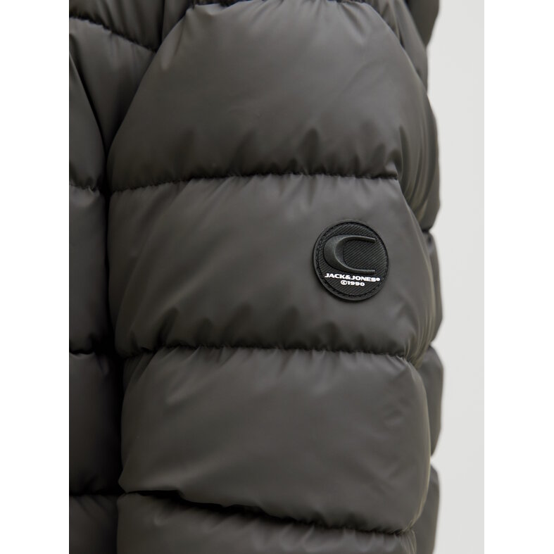 Jack & Jones Jack & Jones Heren Winterjas JCOPOINT Puffer Jacket Donkergrijs