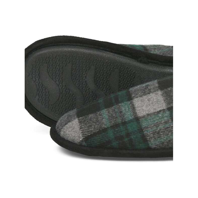Jack & Jones Jack & Jones Men's Slip-on Slippers JFWMURPHY Checkered Green