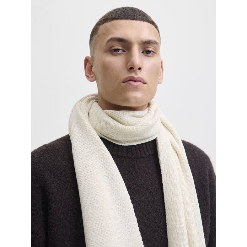 Jack & Jones Jack & Jones Men's Scarf JACDNA Off-White