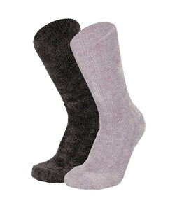 Apollo Dames Chenille Bedsokken Paars