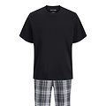 Jack & Jones Jack & Jones Men's Pyjamas Set Giftbox JACLUCA Checkered Black