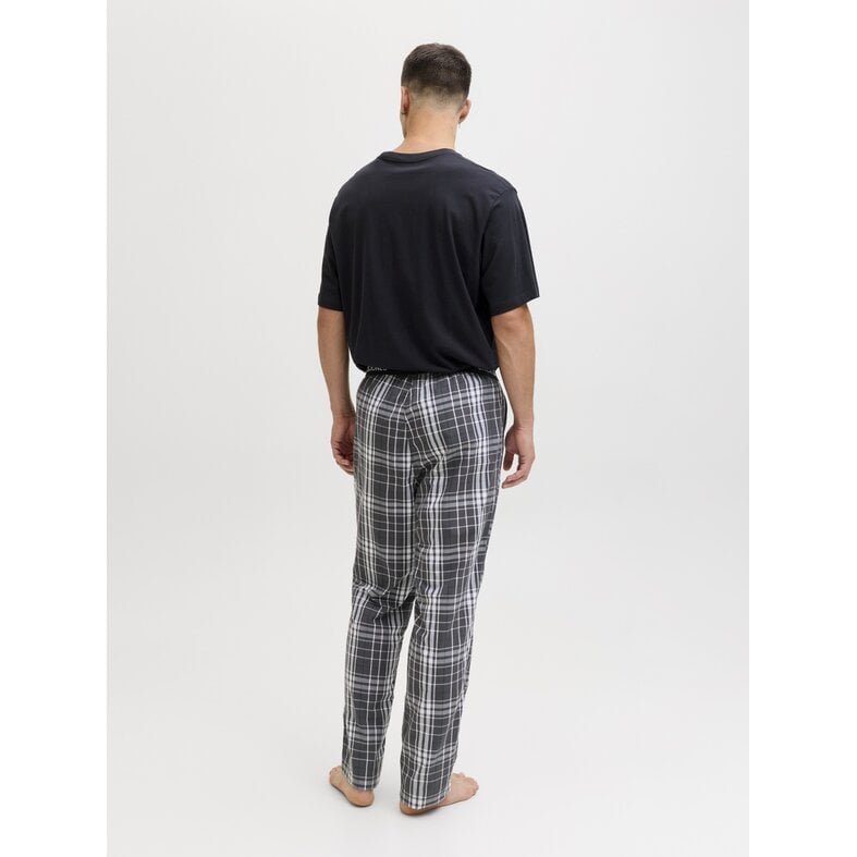 Jack & Jones Jack & Jones Men's Pyjamas Set Giftbox JACLUCA Checkered Black