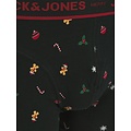 Jack & Jones Jack & Jones Heren Kerst Giftbox Sokken + Boxershorts JACMISTLETOE Zwart/Donkergroen