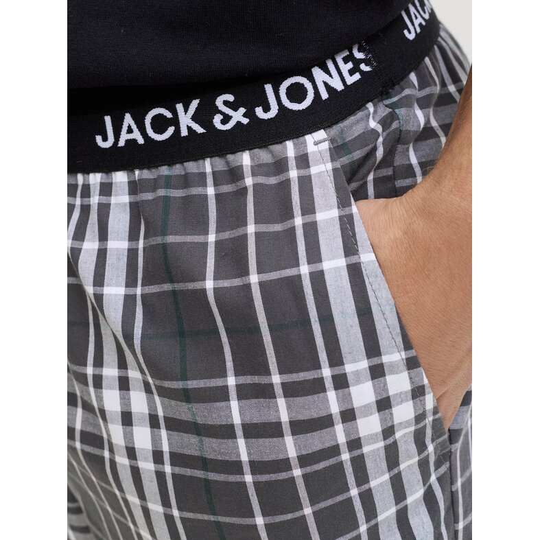 Jack & Jones Jack & Jones Men's Pyjamas Set Giftbox JACLUCA Checkered Black