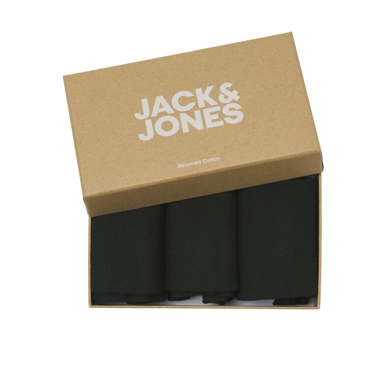 Jack & Jones Jack & Jones Heren Sokken JACORDINARY  3-Pack Giftbox Zwart
