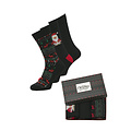 Jack & Jones Jack & Jones Men's Christmas Socks JACXMAS REINDEER Giftbox 3-Pack Black