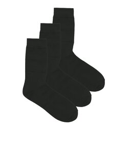 Jack & Jones Heren Sokken JACORDINARY  3-Pack Giftbox Zwart