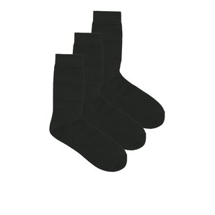 Jack & Jones Men's Socks JACORDINARY 3-Pack Giftbox Black