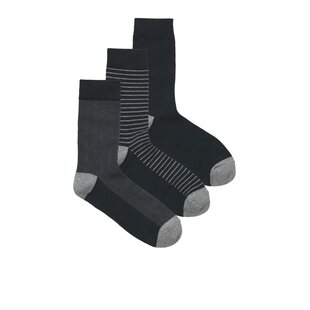 Jack & Jones Men's Socks JACORDINARY 3-Pack Giftbox Dark Blue