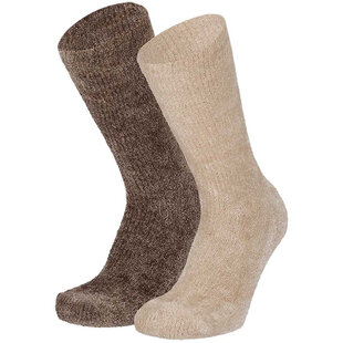 Apollo Ladies Wool Bed Socks Beige