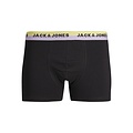 Jack & Jones Jack & Jones Heren Trunks Boxershorts JACSPLITTER 5-Pack Zwart