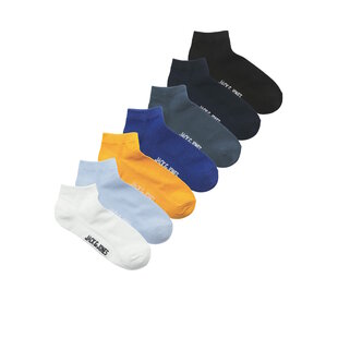 Jack & Jones Men's Sneaker Socks JACCHESTER 7-Pack Multicolor
