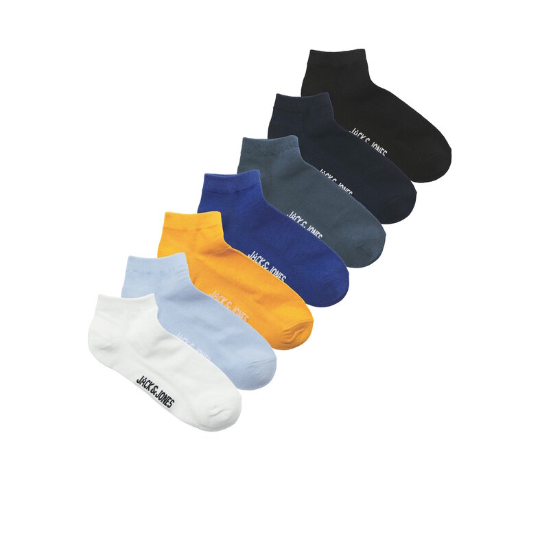 Jack & Jones Jack & Jones Heren Sneakersokken JACCHESTER 7-Pack Multicolor