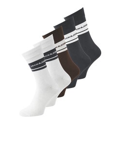 Jack & Jones Men's Socks JACRYLAND 5-Pack Striped