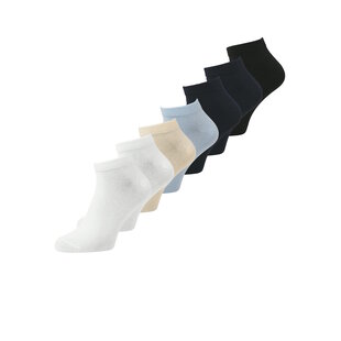 Jack & Jones Heren Korte Sokken JACEUGENE Enkelsokken 7-Pack Multicolor