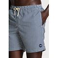 Shiwi Shiwi Heren Zwemshort MIKE 7" Gestreept Donkerblauw/Wit