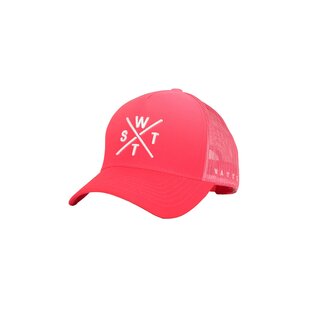 WATTS Unisex Cap TRIBE Logo Effen Neon Roze