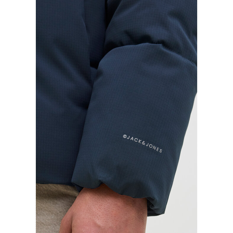 Jack & Jones Jack & Jones Men's Winter Jacket JJGLOBAL Puffer Jacket Sky Captain Dark Blue