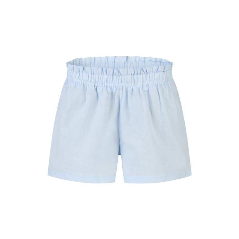 By Louise By Louise Ladies Pyjama Set Short + Blouse Striped Blue