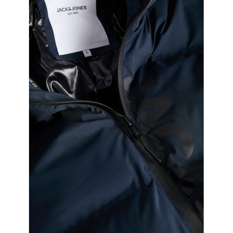Jack & Jones Jack & Jones Men's Winter Jacket JJKAITO Puffer Jacket Dark Blue