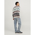 Jack & Jones Jack & Jones Men's Christmas Sweater Knitted JORSNOWBALL Moonbeam Gray
