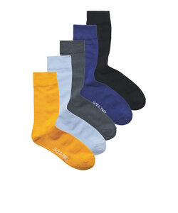 Jack & Jones Heren Sokken JACCHESTER 5-Pack Multicolor