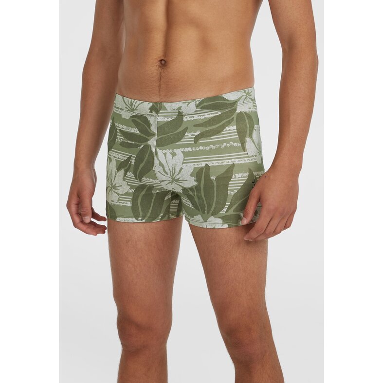 O'Neill O'Neill Heren Zwemboxer Floral Racer Groen Bladeren/Bloemenprint