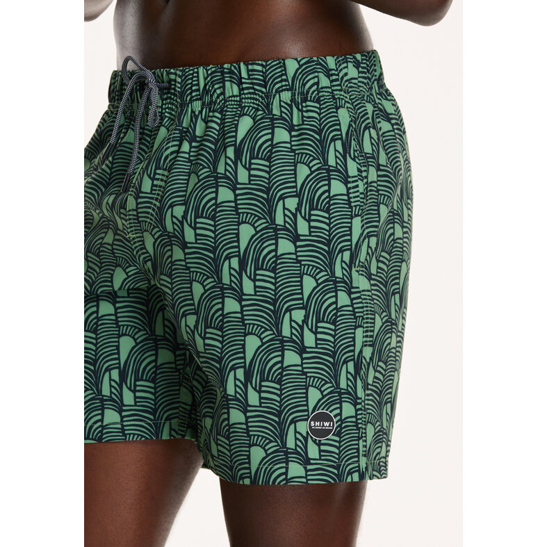 Shiwi Shiwi Heren Zwemshort Abstract Jungle Groen