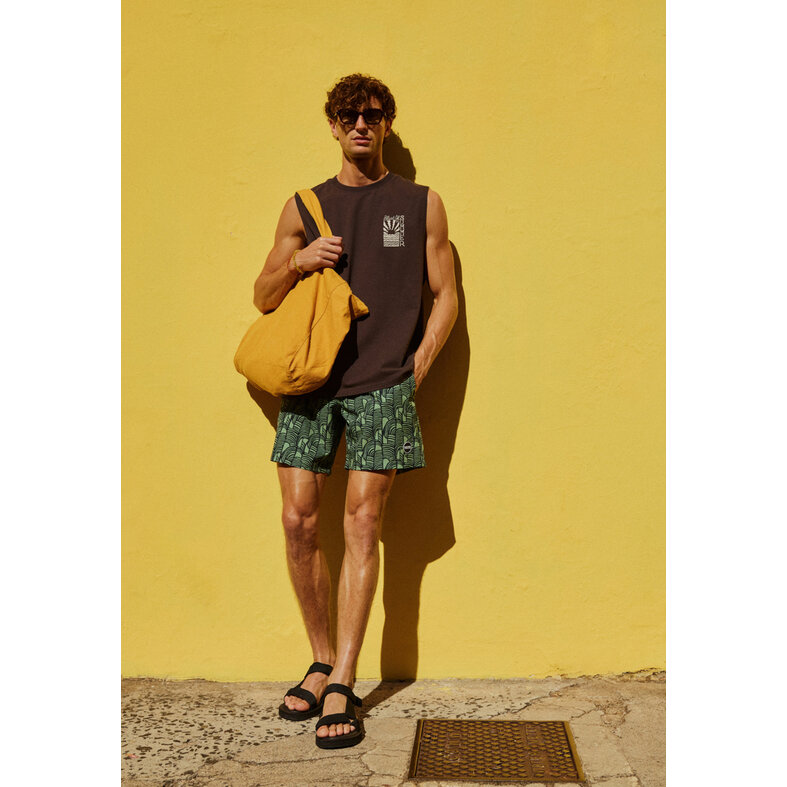 Shiwi Shiwi Heren Zwemshort Abstract Jungle Groen