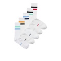 Jack & Jones Jack & Jones Men's Sports Socks JACTIRANA Tennis Socks Striped 5-Pack White