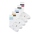 Jack & Jones Jack & Jones Heren Sportsokken JACTIRANA Tennissokken Gestreept 5-Pack Wit
