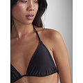 PIECES Pieces Women's Triangle Bikini Top PCBAOMI Solid Black
