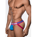 PUMP! PUMP Men's Sugar Rush Jockstrap Pink/Blue/White