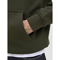 Jack & Jones Jack & Jones Men's Hoodie JJESOHO Dark Green
