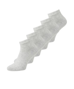 Jack & Jones Sneaker Socks Men's JACDONGO 5-Pair Grey