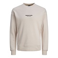 Jack & Jones Jack & Jones Men's Sweater Sweater JORVESTERBRO Moonbeam Beige