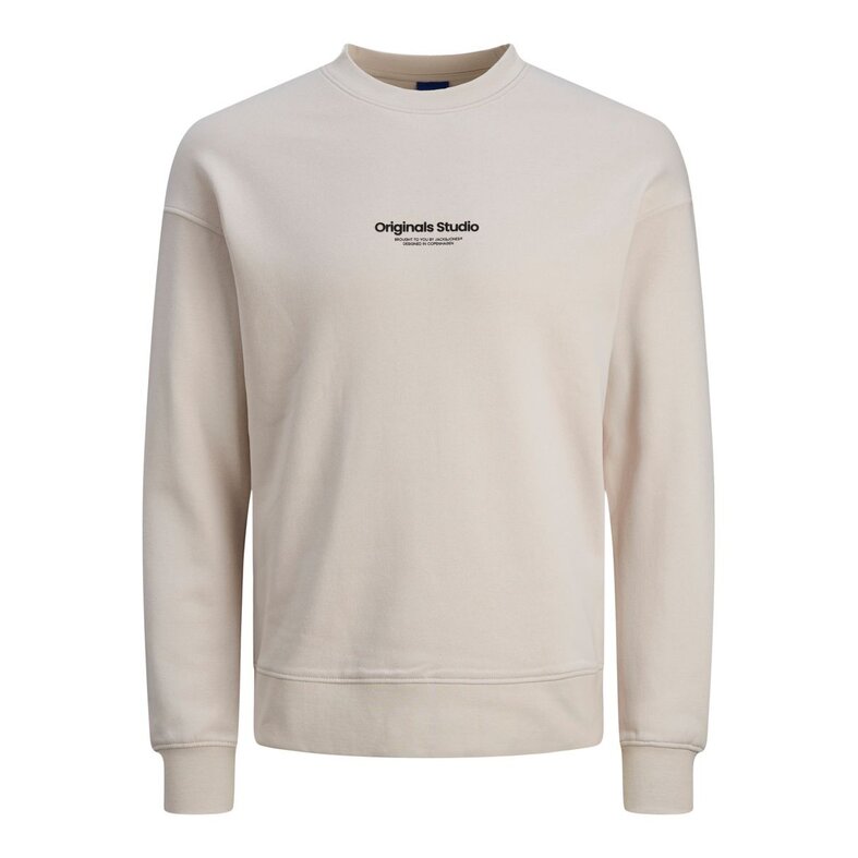 Jack & Jones Jack & Jones Heren Sweater Trui JORVESTERBRO Moonbeam Beige