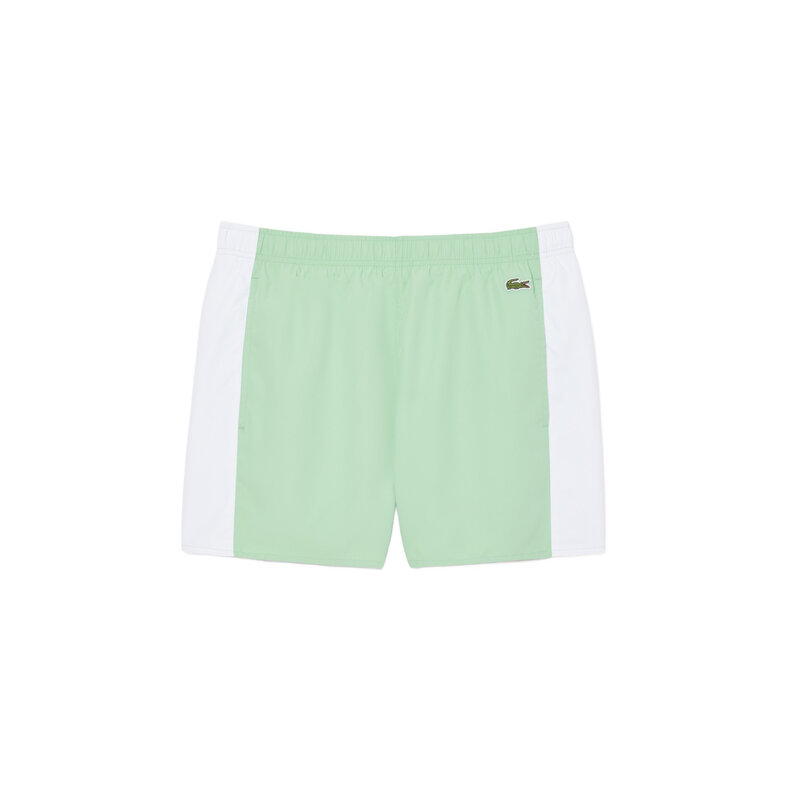 Lacoste Lacoste Swim Shorts Men's Swim Pants Colorblock Green
