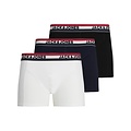 Jack & Jones Jack & Jones Heren Boxershorts Trunks JACWAISTBAND Effen 3-Pack