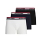 Jack & Jones Jack & Jones Heren Boxershorts Trunks JACWAISTBAND Effen 3-Pack