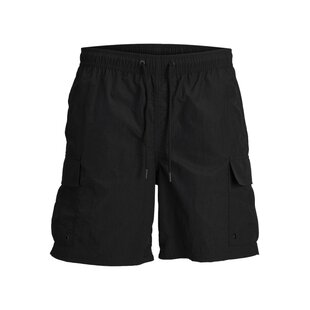 Jack & Jones Men's Swim Short JJSWIM CARGO Black