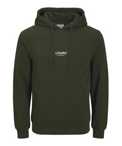 Jack & Jones Heren Hoodie JJESOHO Donkergroen